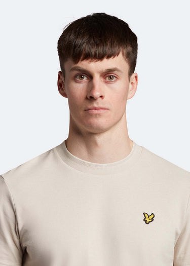 Lyle & Scott T-shirts  Crest tipped t-shirt - cove