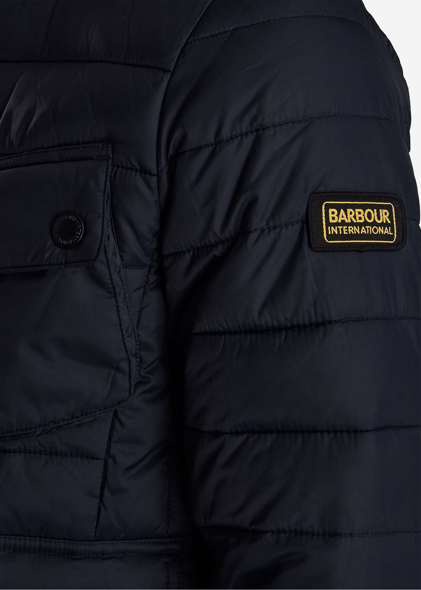 Barbour International Jassen Ouston hooded quilt - navy