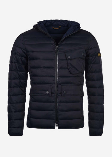 Barbour International Jassen Ouston hooded quilt - navy