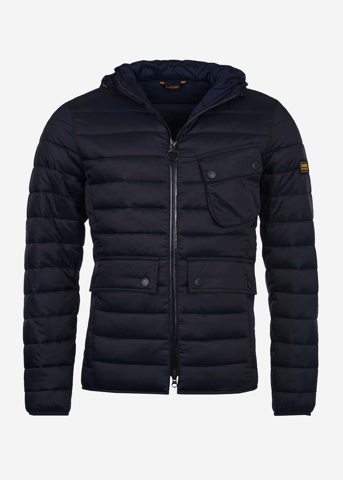 Barbour International Jassen Ouston hooded quilt - navy