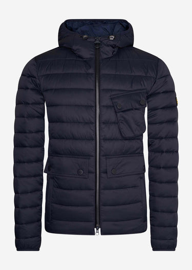 Barbour International Jassen Ouston hooded quilt - navy