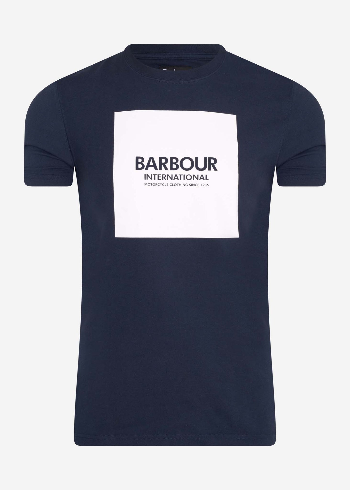 Barbour International T-shirts Block tee - navy