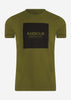 Barbour International T-shirts Block tee - vintage green
