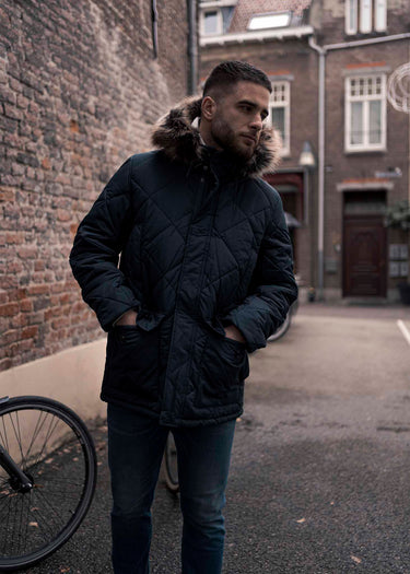 Barbour Jassen  Holburn quilt - navy