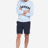 Barbour Truien Prep logo crew - herritage blue