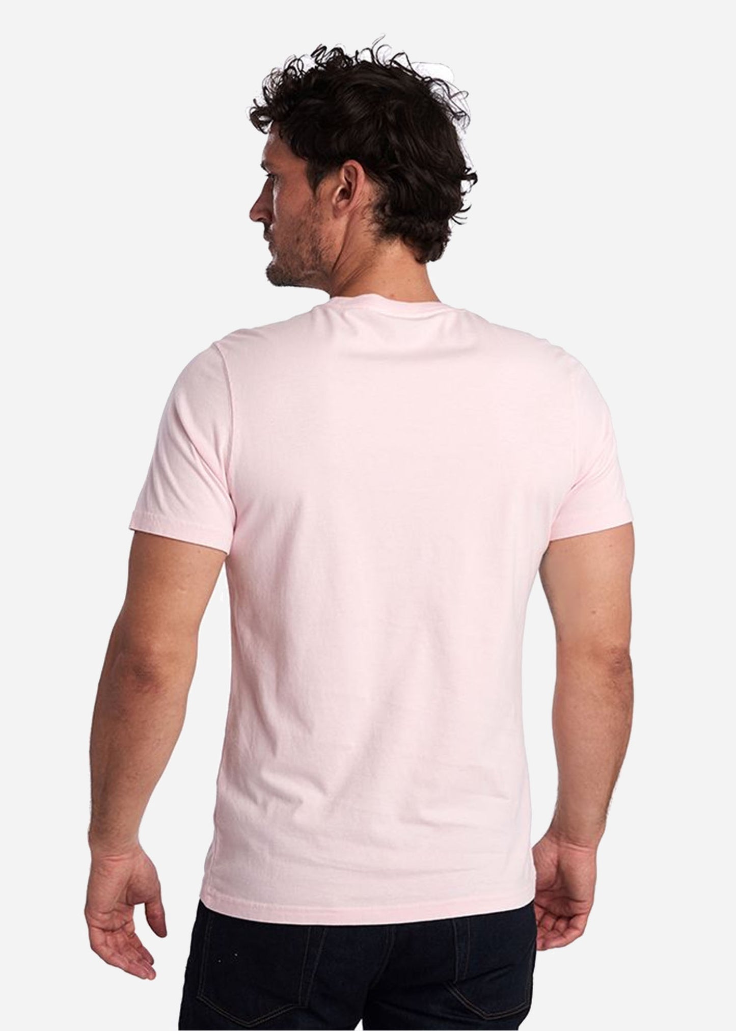 Barbour T-shirts Chanonry tee - chalk pink