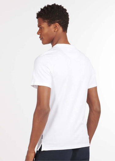 Barbour T-shirts  Durness pocket tee - white
