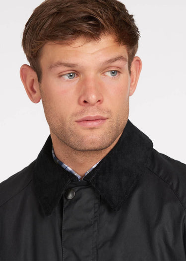 Barbour Jassen Ashby wax jacket - navy