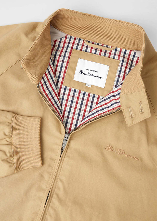 Ben Sherman Jacken Signature harrington - sand