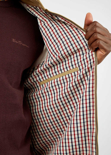 Ben Sherman Jassen Signature harrington - sand