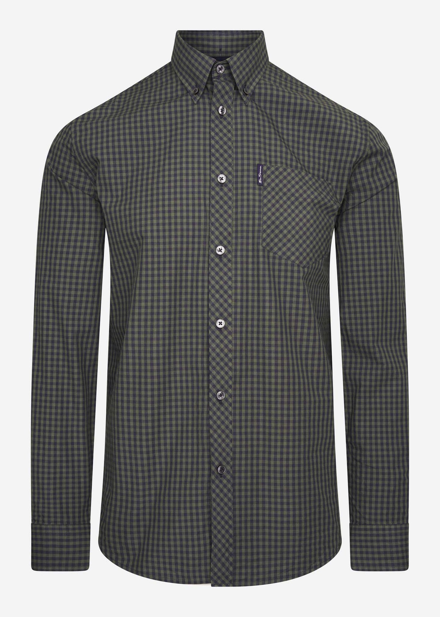 Ben Sherman Overhemden Signature gingham aw - loden