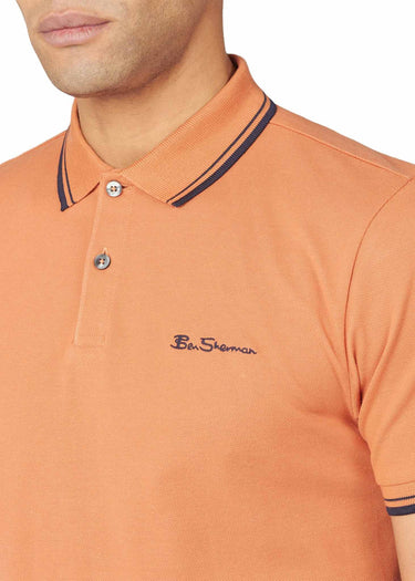Ben Sherman Polo's Signature polo - terracotta