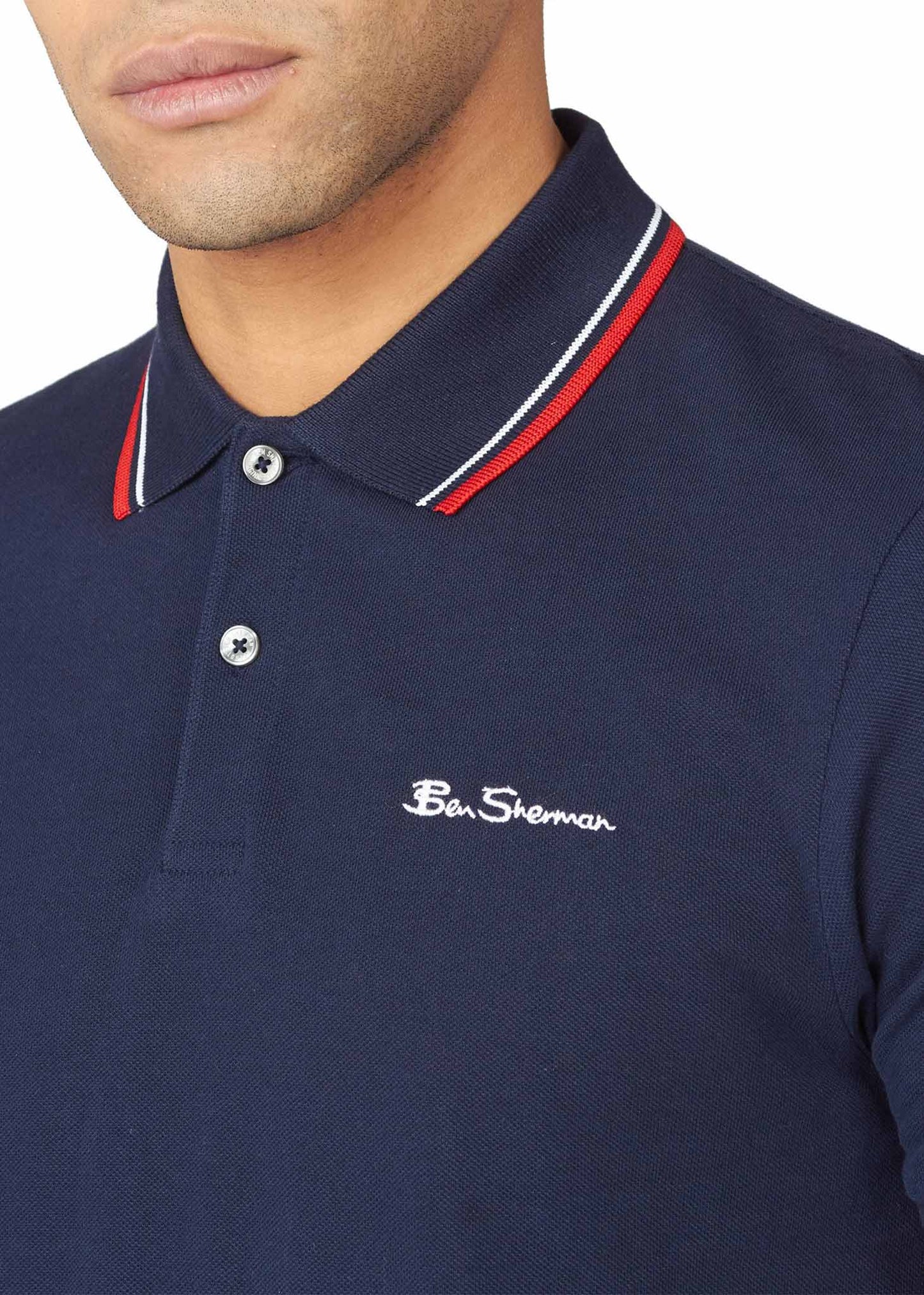 Ben Sherman Polo's Signature polo aw - dark navy
