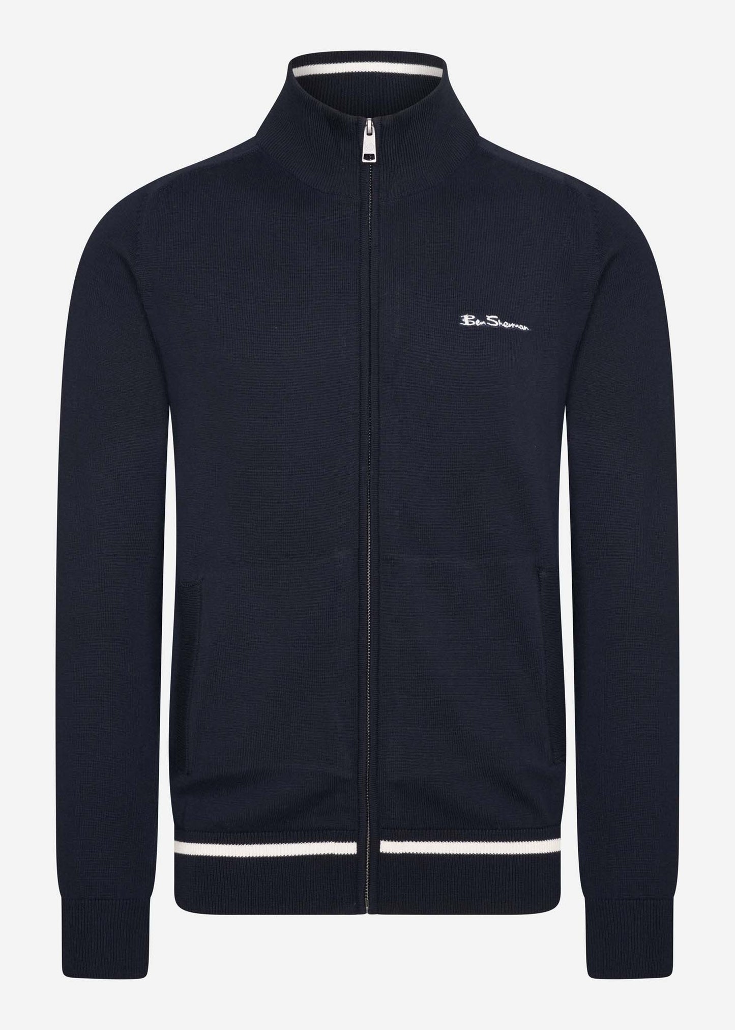 Ben Sherman Vesten Sports zip thru - dark navy