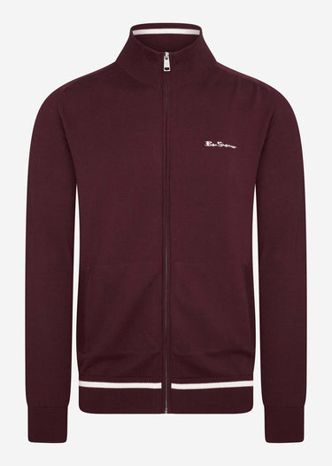 Ben Sherman Vesten Sports zip thru - port