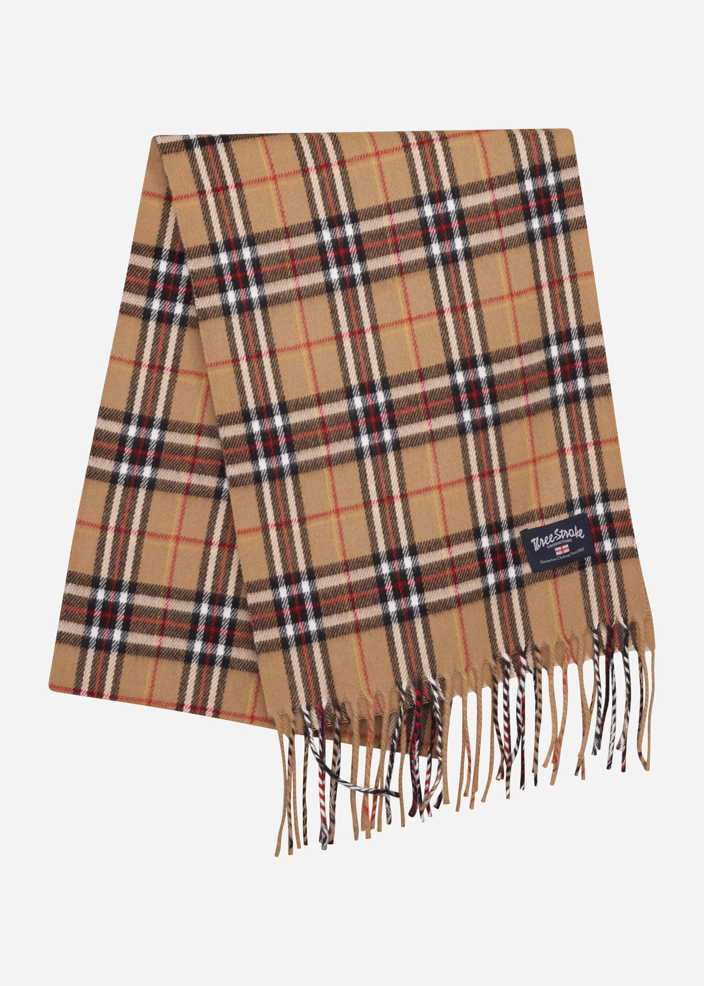 Three Stroke Sjaals Vidar - brown