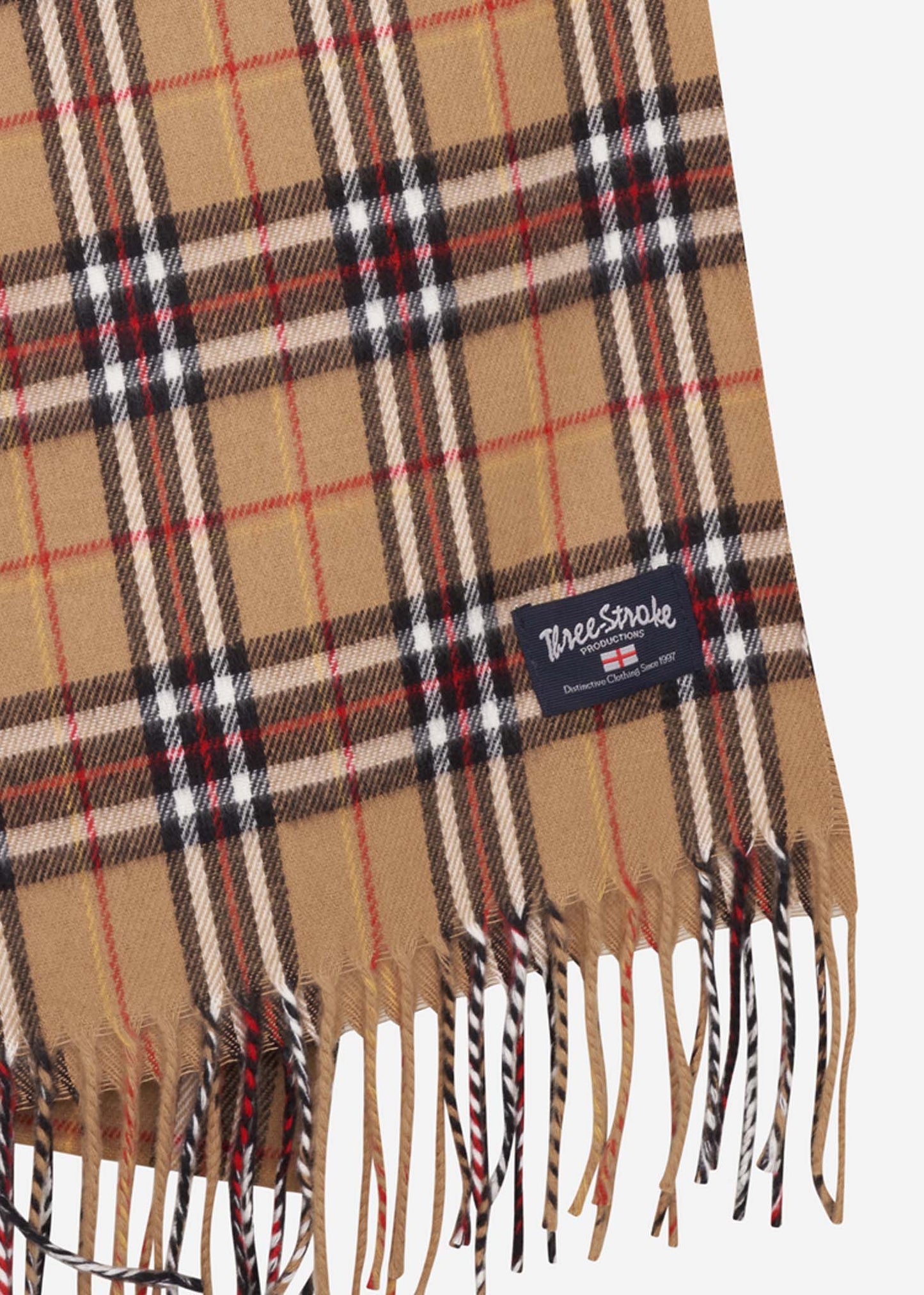 Three Stroke Sjaals Vidar - brown