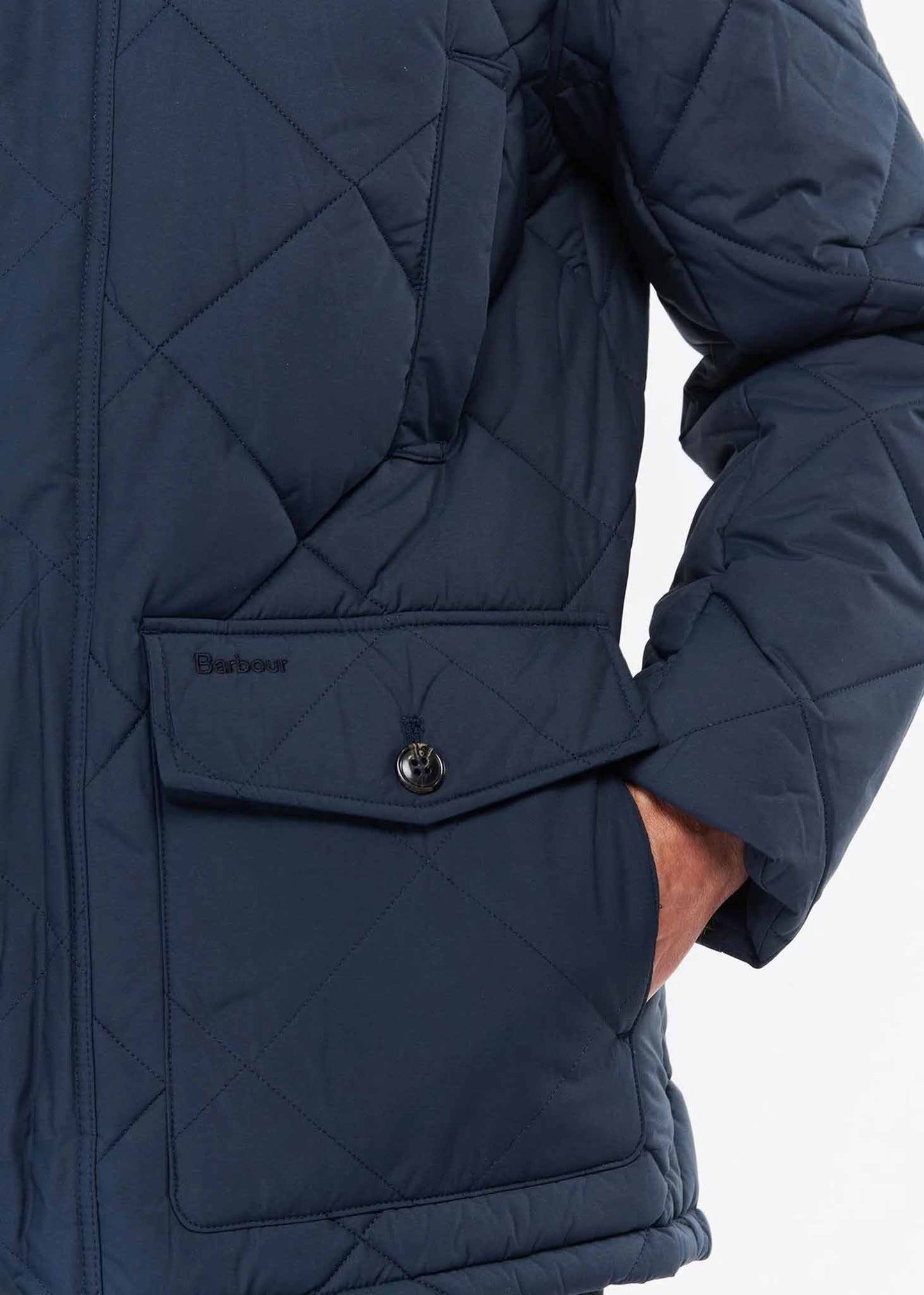 Barbour Jassen Holburn quilt - navy