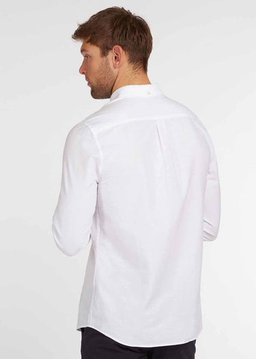 Barbour Overhemden Oxford 3 tailored shirt - white