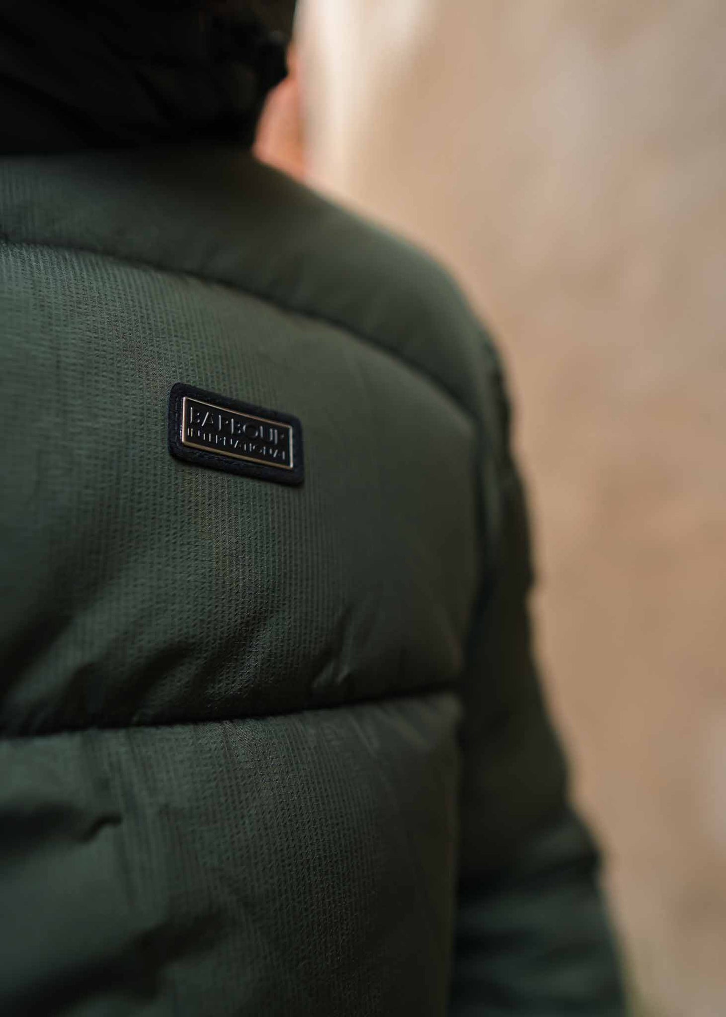 Barbour International Jassen Court quilt - sage