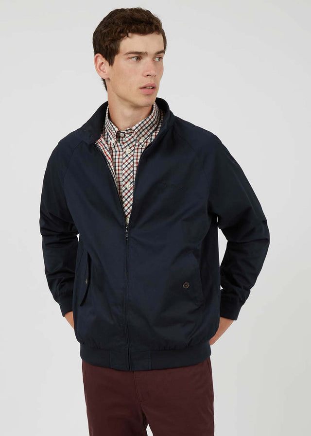 Ben Sherman Jacken Signature harrington - dark navy