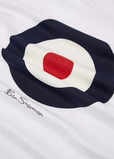 Ben Sherman T-shirts Target tee - white