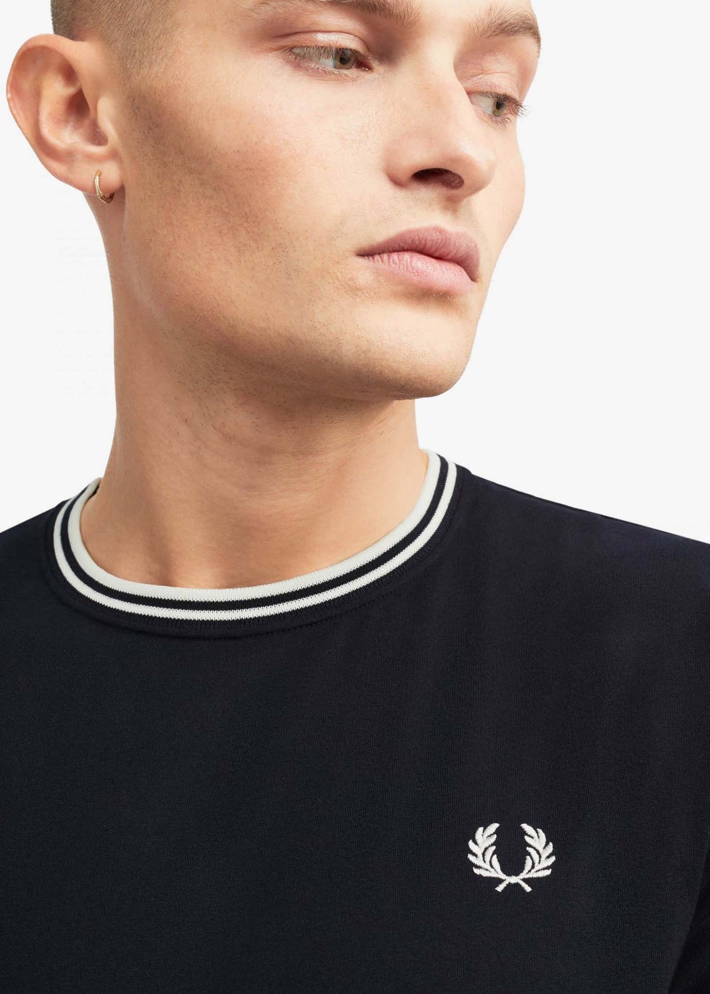Fred Perry T-shirts Twin tipped t-shirt - navy