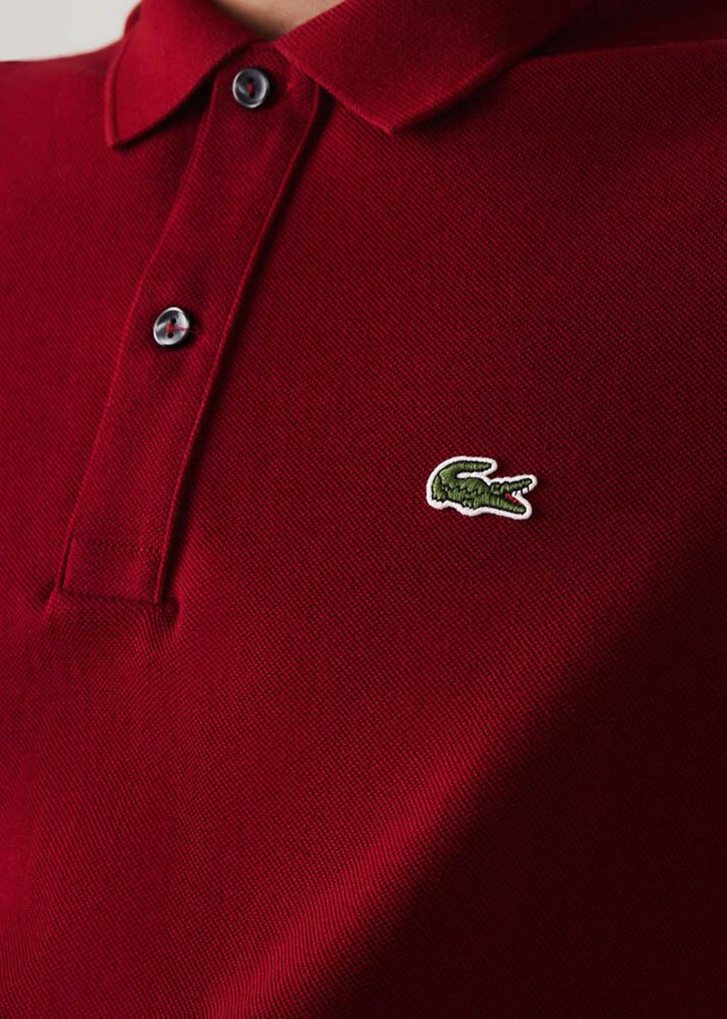 Lacoste Polo's Polo - bordeaux