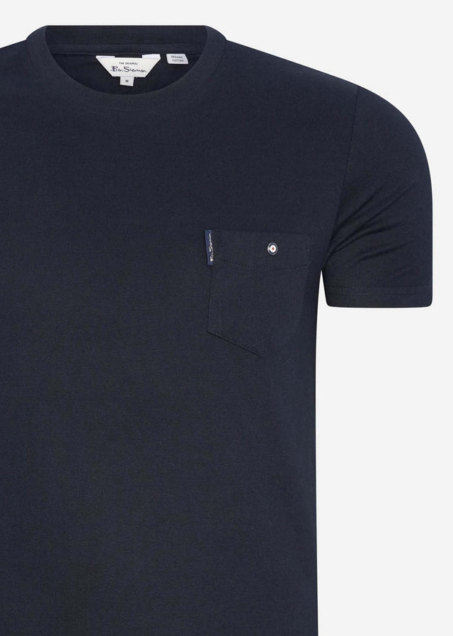Ben Sherman T-Shirts Signature pocket tee - dark navy