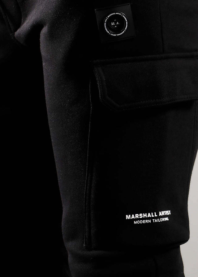 Marshall Artist Jogginghosen Siren cargo jogger - black