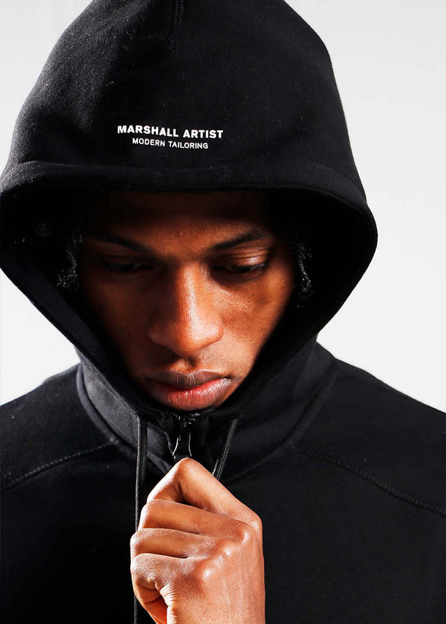 Marshall Artist Sweatjacken Siren fz hood - black