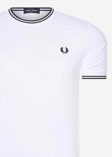 Fred Perry T-shirts Twin tipped t-shirt - white