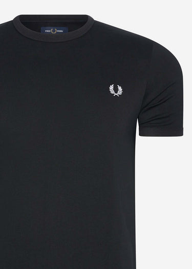Fred Perry T-shirts  Ringer t-shirt - black