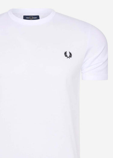 Fred Perry T-shirts Ringer t-shirt - white