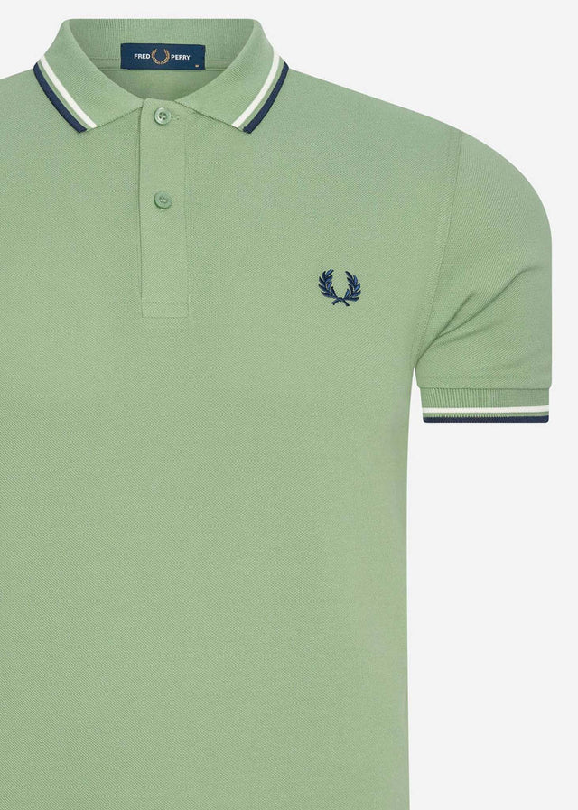 Fred Perry Poloshirts Twin tipped fred perry shirt - pistachio