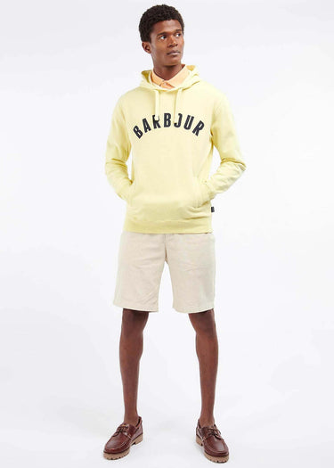 Barbour Hoodies Acton hoodie - lemon zest