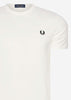 Fred Perry T-shirts Graphic print t-shirt - snow white
