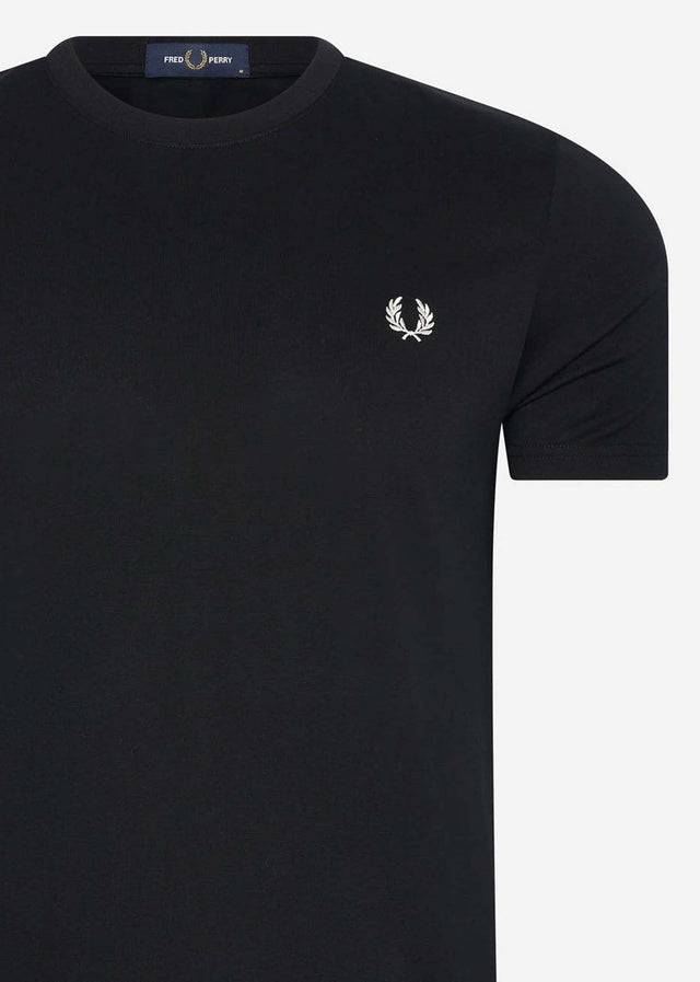 Fred Perry T-Shirts Graphic print t-shirt - black