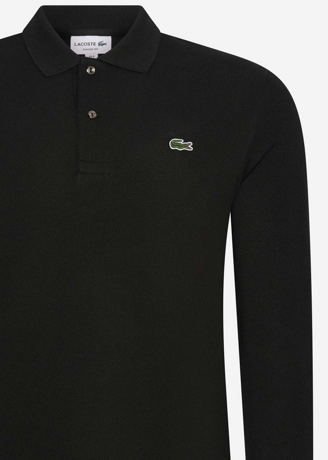 Lacoste Langarm Polos Longsleeve polo - black