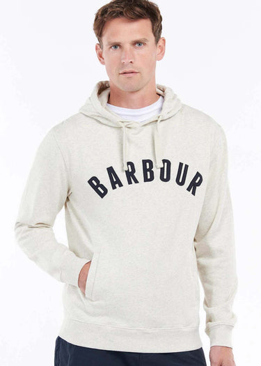 Barbour Hoodies Acton hoodie - ecru marl