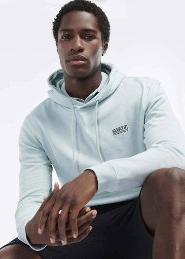Barbour International Hoodies Small logo hoodie - pastel spruce