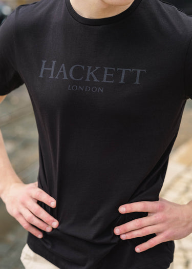 Hackett London T-shirts Hackett london t-shirt - black