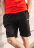 Lacoste Korte Broeken Contrast stripe shorts - black