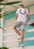 Fred Perry T-shirts Back graphic t-shirt - white