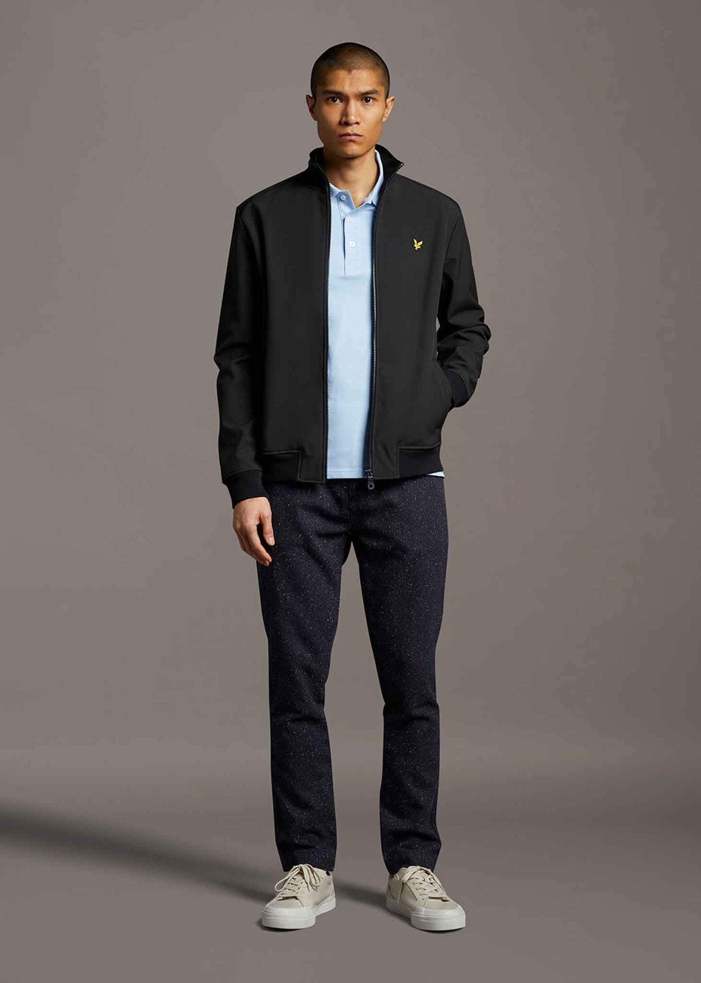 Lyle & Scott Polo's Plain polo shirt - light blue
