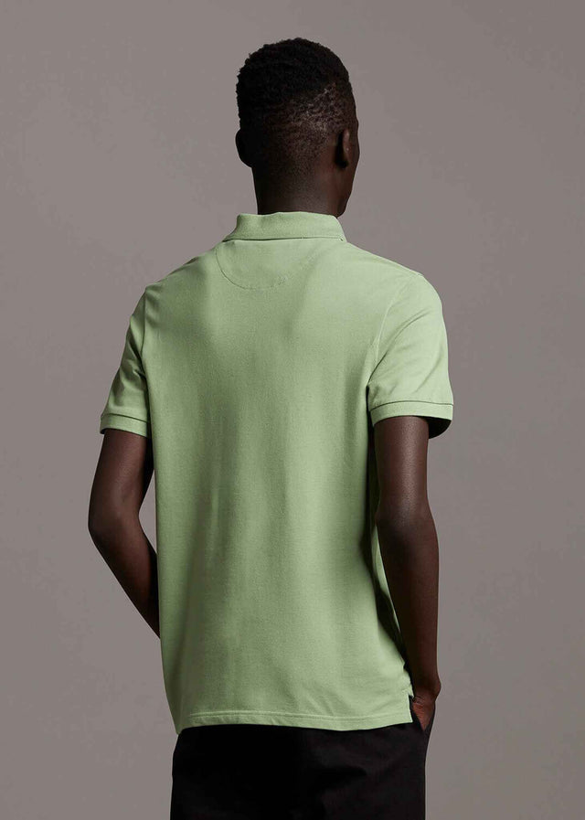 Lyle & Scott Poloshirts Plain polo shirt - fern green