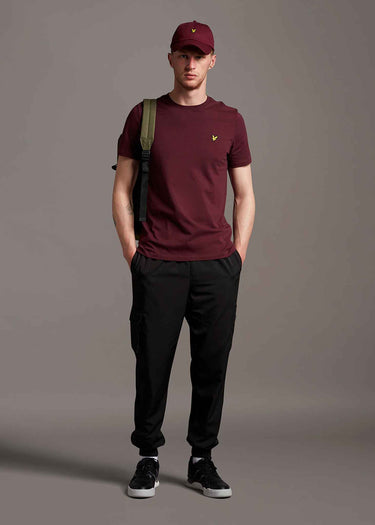 Lyle & Scott T-shirts Plain t-shirt - burgundy