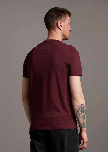 Lyle & Scott T-shirts Plain t-shirt - burgundy