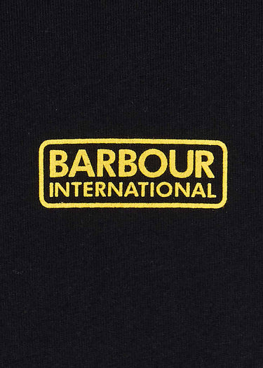 Barbour International T-shirts  Essential small logo tee - black