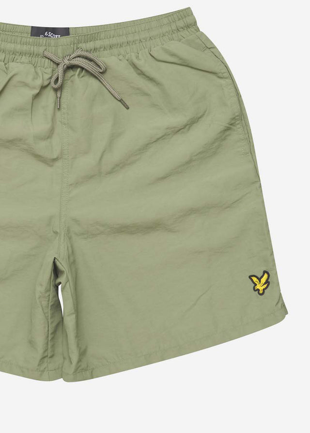 Lyle & Scott Badeshorts Plain swimshort - moss